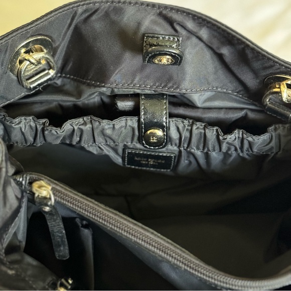 Kate Spade Black Nylon Maryanne Baby Diaper Tote Shoulder Bag - Picture 8 of 14